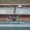 <p>Detalle de la transición entre basculás de gran alcance para pesaje de vagones</p>
