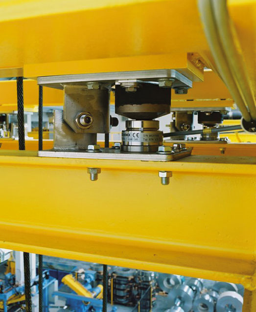 <p>Aplicaci&oacute;n de c&eacute;lulas de carga en el carro de elevaci&oacute;n</p>
