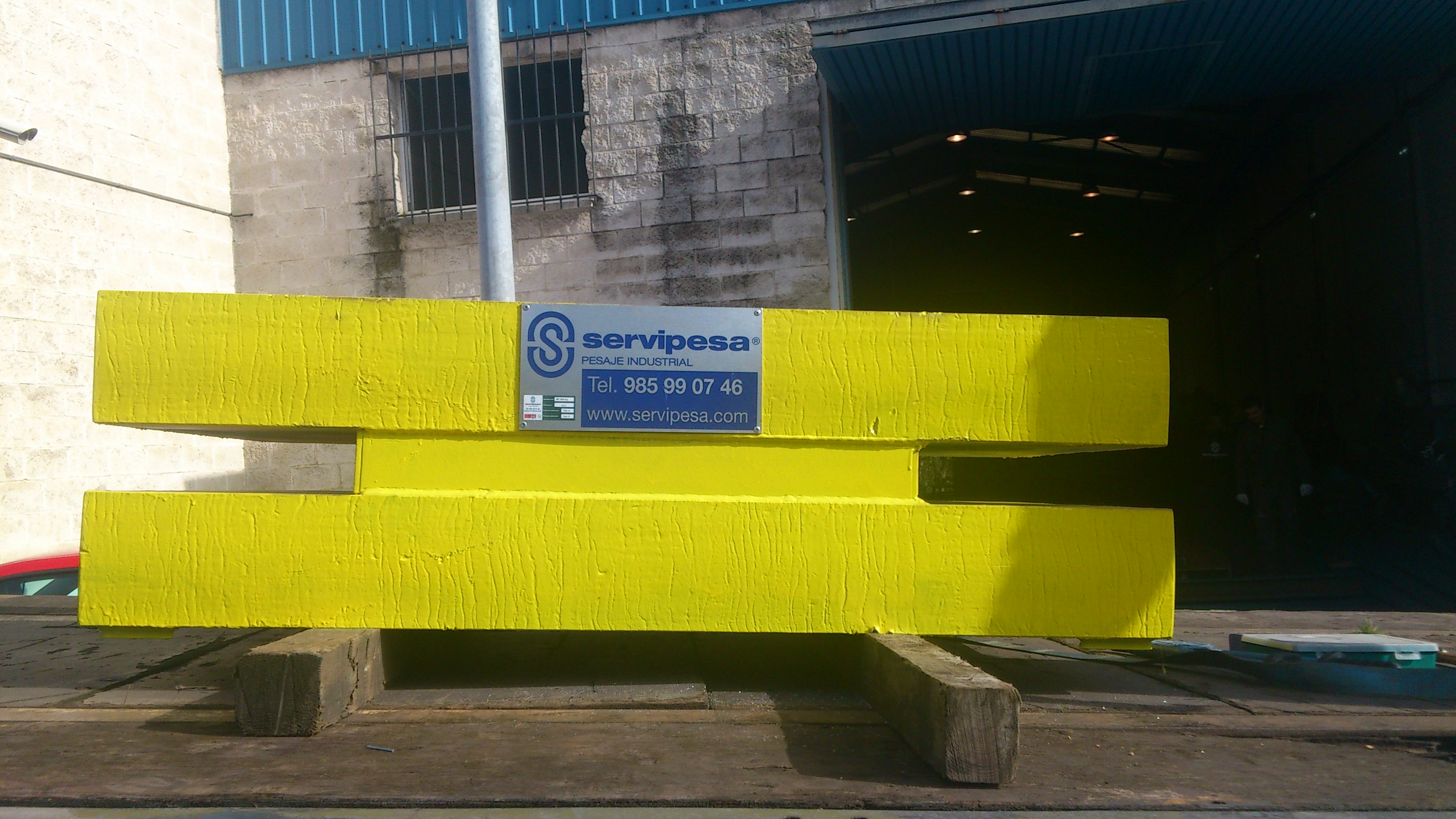 <p>Pesa patr&oacute;n de 5000kg. fabriaci&oacute;n especial</p>
